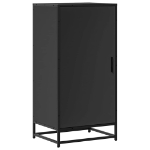 Scarpiera Nera 48x38x97,5 cm in Legno Multistrato