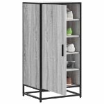 Scarpiera Grigio Sonoma 48x38x97,5 cm in Legno Multistrato