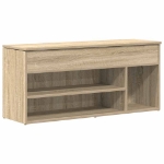 Scarpiera Rovere Sonoma 102x30,5x45 cm in Legno Multistrato