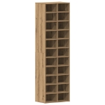 Scarpiera Rovere Artigianale 54x34x183 cm in Legno Multistrato