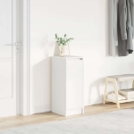 Scarpiera Bianca 29,5x34x76 cm in Legno Multistrato