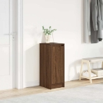 Scarpiera Rovere Marrone 29,5x34x76 cm in Legno Multistrato