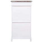 Scarpiera Marrone 50x28x98 cm in Legno di Paulownia