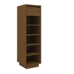 Scarpiera ambra 30x34x105 cm in Legno Massello di Pino
