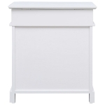 Scarpiera Bianca 50x28x58 cm in Legno di Paulownia