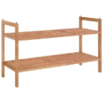 Scarpiera 69x27x41 cm in Legno Massello di Noce