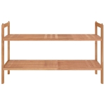 Scarpiera 69x27x41 cm in Legno Massello di Noce