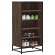 Scarpiera Rovere Marrone 48x38x97,5 cm in Legno Multistrato
