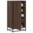 Scarpiera Rovere Marrone 48x38x97,5 cm in Legno Multistrato