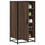 Scarpiera Rovere Marrone 48x38x97,5 cm in Legno Multistrato