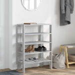 Scarpiera Grigio Sonoma 61x32x87,5 cm in Legno Multistrato