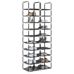Scarpiere a 10 Livelli 2 pz 33x33x174 cm in Tessuto Non Tessuto