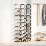 Scarpiere a 10 Livelli 2 pz 33x33x174 cm in Tessuto Non Tessuto