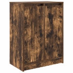 Scarpiera Rovere Fumo 57x34x76 cm in Legno Multistrato