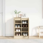 Scarpiera Rovere Sonoma 57x34x76 cm in Legno Multistrato