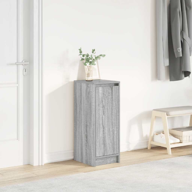 Scarpiera Grigio Sonoma 29,5x34x76 cm in Legno Multistrato