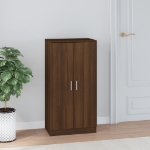 Scarpiera Rovere Marrone 55x35x108 cm in Legno Multistrato