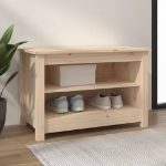 Scarpiera 70x38x45,5 cm in Legno Massello di Pino