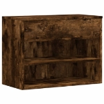 Scarpiera Rovere Fumo 60x30x45 cm in Legno Multistrato
