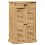 Scarpiera VIGO 60x35x96 cm in Legno Massello di Pino
