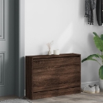 Scarpiera Rovere Marrone 80x21x57 cm in Legno Multistrato