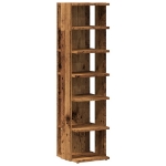 Scarpiera Legno Antico 28x27x102 cm in Legno Multistrato
