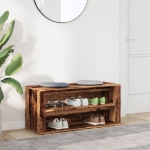Scarpiera Legno Vecchio 100x35x45 cm in Truciolato