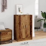 Scarpiera Legno Antico 60x35x92 cm in Legno Multistrato