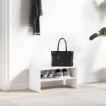 Scarpiera Impilabile Bianca 60x30x30,5 cm