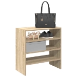 Scarpiere 2 pz Impilabili Rovere Sonoma 60x30x30,5 cm