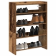 Scarpiera Legno Antico 60x25x81 cm in Legno Multistrato