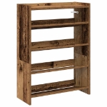Scarpiera Legno Antico 60x25x81 cm in Legno Multistrato