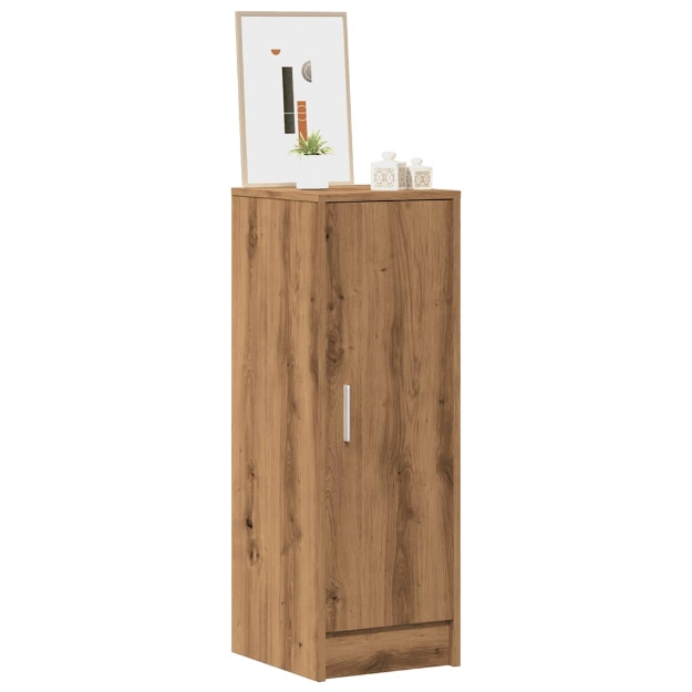 Scarpiera Rovere Artigianale 32x35x92 cm in Legno Multistrato