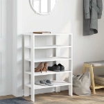 Scarpiera Bianca 61x32x87,5 cm in Truciolato