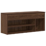 Scarpiera Rovere Marrone 102x30,5x45 cm in Legno Multistrato