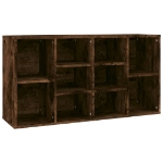Scarpiera Rovere Fumo 103x30x54,5 cm in Legno Multistrato