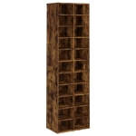 Scarpiera Rovere Fumo 54x34x183 cm in Legno Multistrato