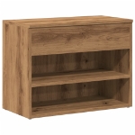 Scarpiera Rovere Artigianale 60x30x45 cm in Legno Multistrato