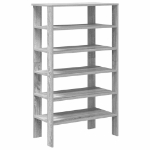 Scarpiera Grigio Sonoma 61x32x105 cm in Truciolato