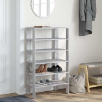Scarpiera Grigio Sonoma 61x32x105 cm in Truciolato