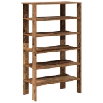 Scarpiera Legno Antico 61x32x105 cm in Truciolato