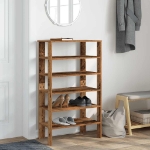 Scarpiera Legno Antico 61x32x105 cm in Truciolato