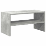 Scarpiera Impilabile Grigio Cemento 60x30x30,5 cm