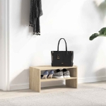 Scarpiera Impilabile Rovere Sonoma 60x30x30,5 cm