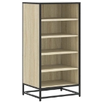 Scarpiera Rovere Sonoma 48x38x97,5 cm in Legno Multistrato