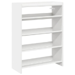 Scarpiera Bianca 60x25x81 cm in Legno Multistrato