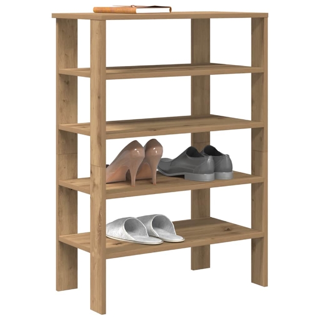 Scarpiera Rovere Artigianale 61x32x87,5 cm in Truciolato