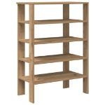 Scarpiera Rovere Artigianale 61x32x87,5 cm in Truciolato