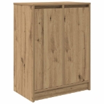 Scarpiera Rovere Artigianale 57x34x76 cm in Legno Multistrato