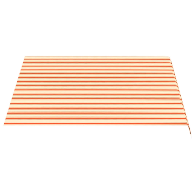 Tessuto di Ricambio per Tenda da Sole Giallo e Arancio 3x2,5 m